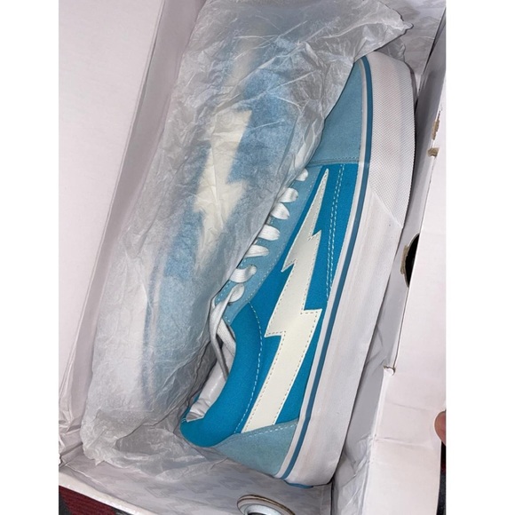 Revenge x Storms Baby Blue Bolt Sneakers ⚡️⚡️ - Picture 5 of 5